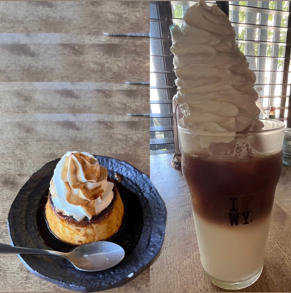 ウッディ　プリン、ウインナーコーヒー