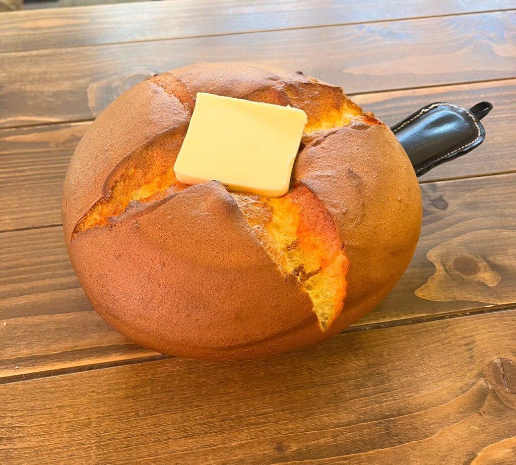 スキレットパンケーキの写真