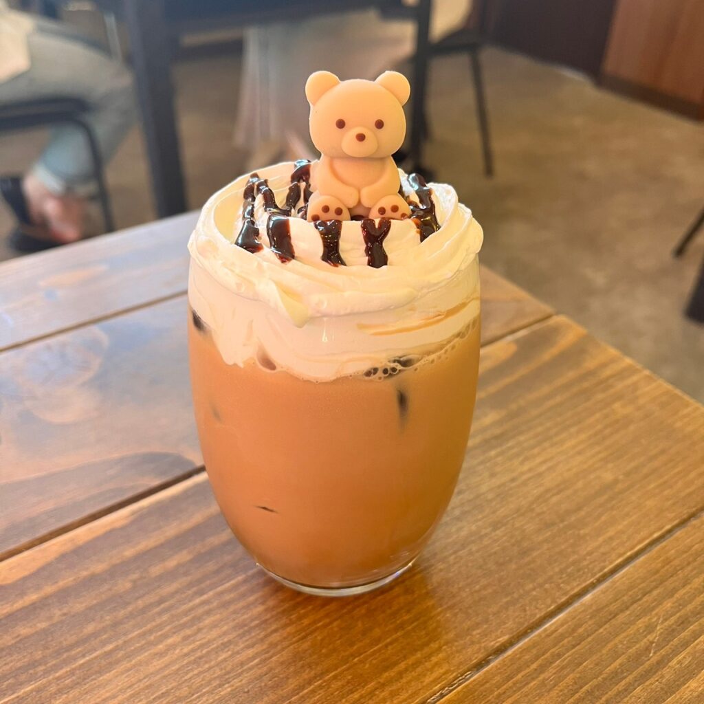 カフェドシュシュのベアーカフェモカの写真