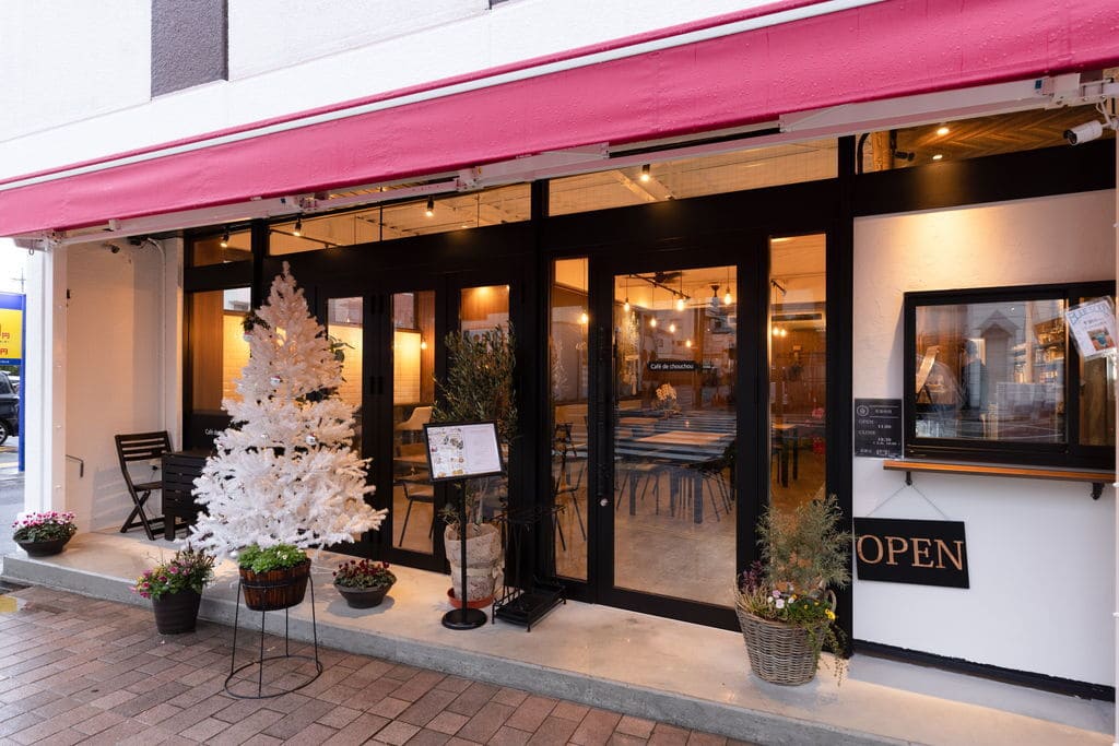 カフェドシュシュの外観の写真