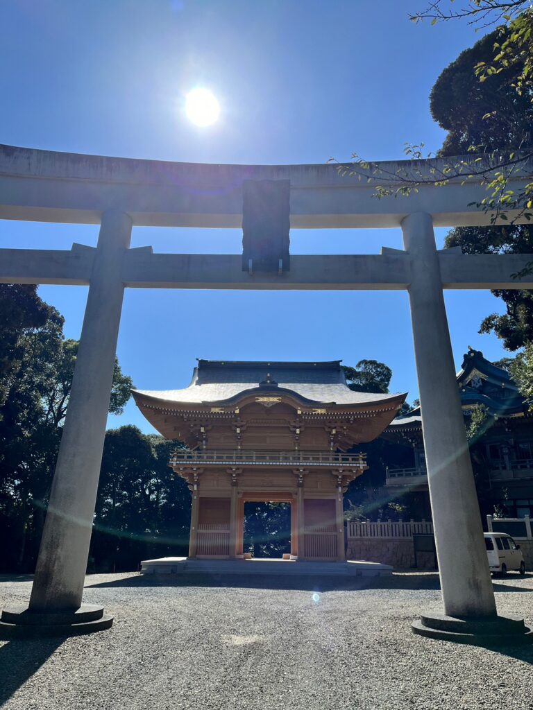 大甕神社　鳥居