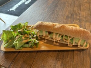 Cafe Hanamoriで食べたカスタムドッグ