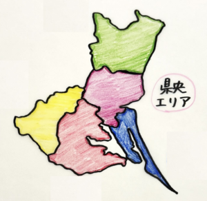茨城県央エリアの地図