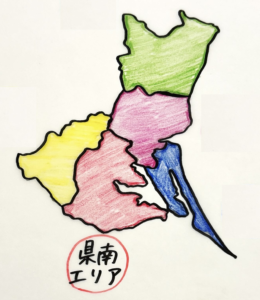 茨城県南エリアの地図
