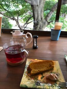 ハナプレートデザートの写真