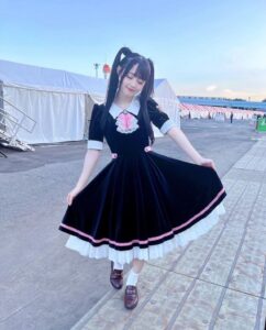 生地にもこだわった上品な衣装】アンチファン/高嶺のなでしこ