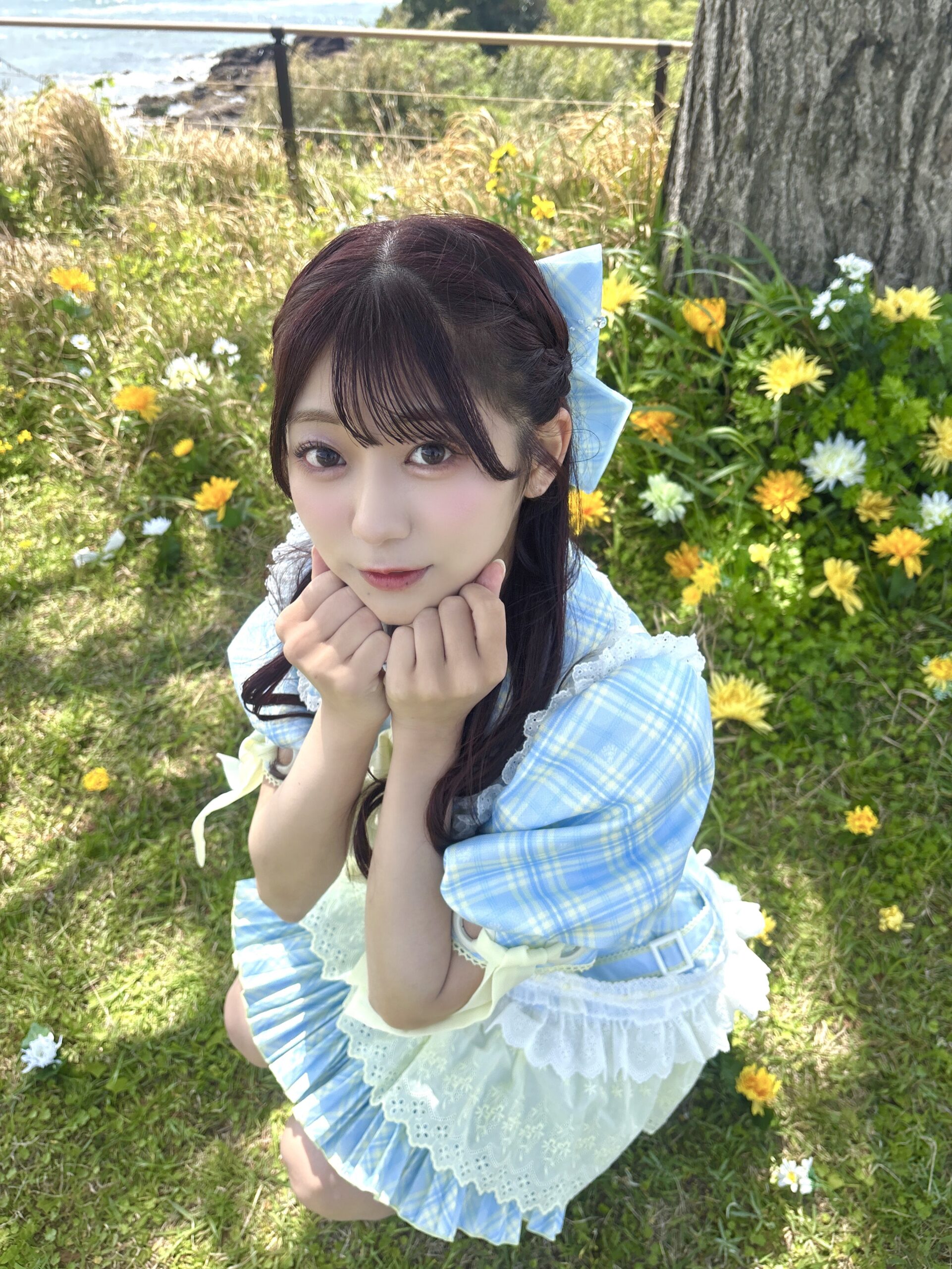 水色×レモン色」の最強かわいい衣装】ブルーハワイレモン/≒JOY