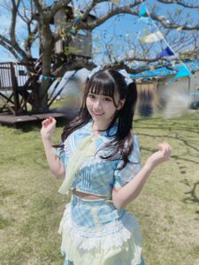 ブルーハワイレモン　衣装　天野香乃愛　青チェック　ニアジョイ